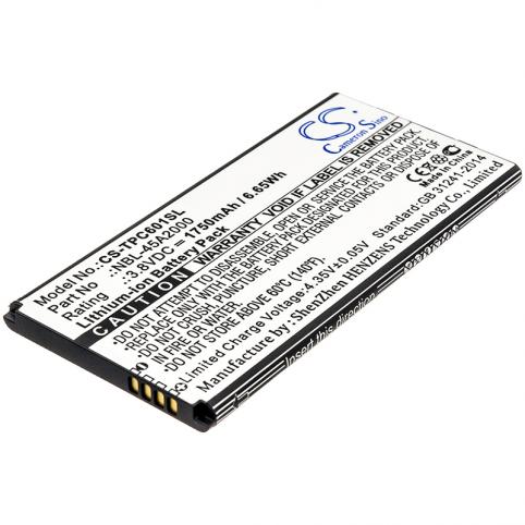 Batterie telephone neffos tp601c