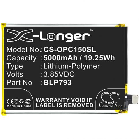 Batterie telephone oppo rmx2186