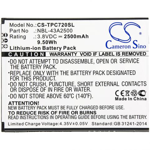 Batterie telephone tp link neffos c7s