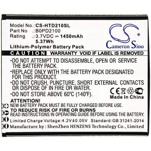 Batterie telephone htc desire 210 dual sim