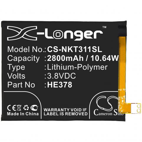 Batterie telephone nokia ta1140