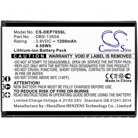 Batterie telephone doro smarteasy 7050
