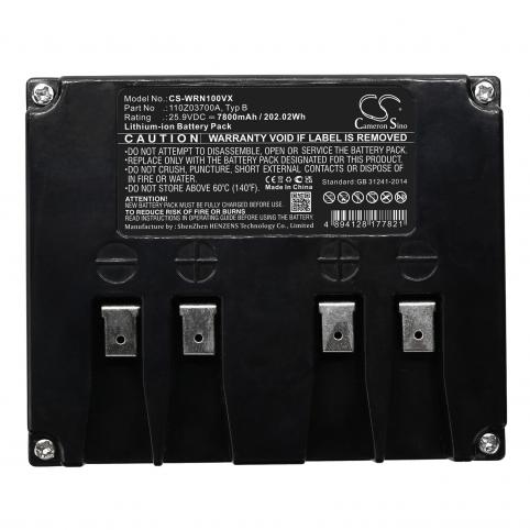 Batterie tondeuses gazon wiper flash xp