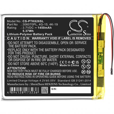 Batterie livre electronique pocketbook 632 plus