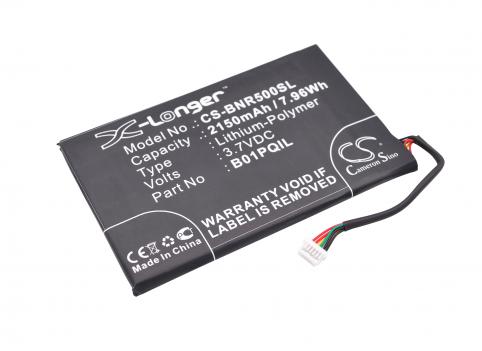 Batterie  barnes noble b01pqil bnrv500