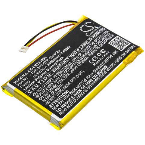 Batterie telecommande crestron tsr 310 handheld touch screen